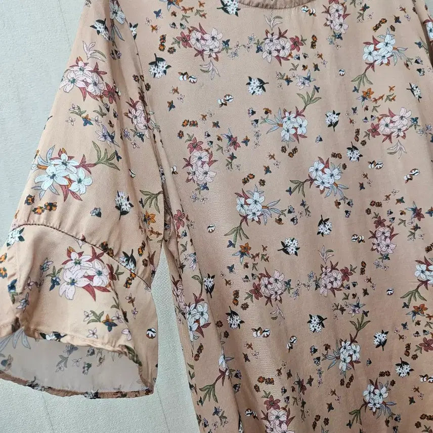 [BUNJANG] Rozily Rayon Floral Print Dress / 로질리 인견원피스  88~99