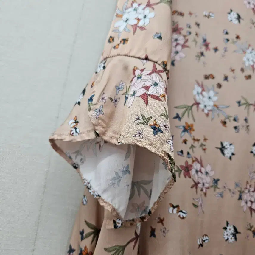 [BUNJANG] Rozily Rayon Floral Print Dress / 로질리 인견원피스  88~99