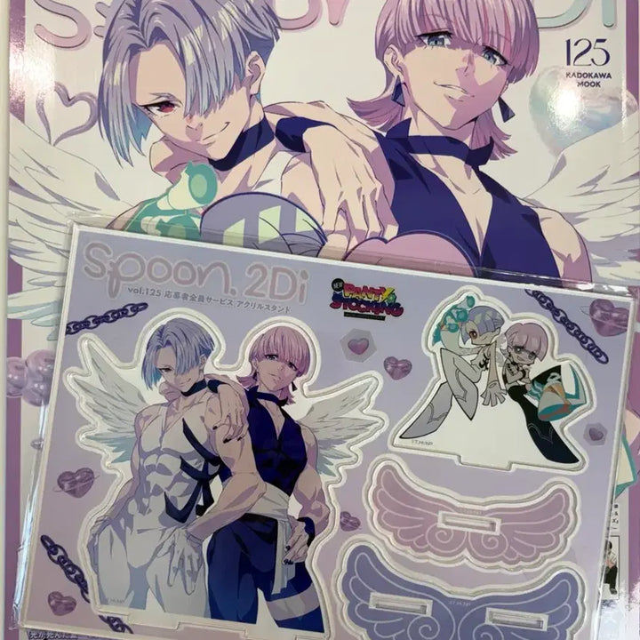 [BUNJANG] Panty &amp; Stocking with Garterbelt (PSG) Poly Brothers Spoon + Acrylic Stand / 주말 할인! 팬티&amp;스타킹 팬스가 폴리 형제 스푼+아크릴 스탠드 미개봉