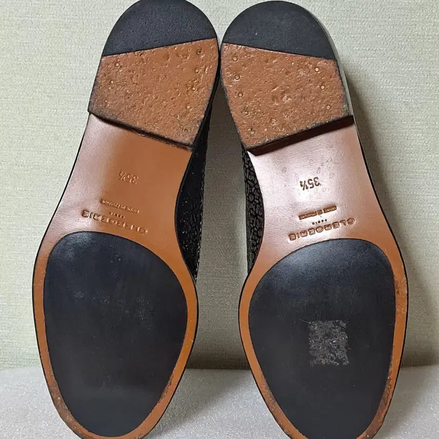 [BUNJANG] Robert Clergerie 35.5 225mm Leather Punching Loafers / 로베르 끌레제리 35.5 약225 펀칭 구두로퍼