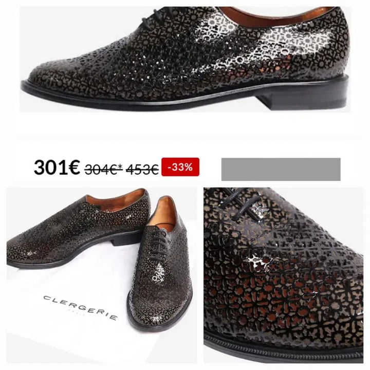 [BUNJANG] Robert Clergerie 35.5 225mm Leather Punching Loafers / 로베르 끌레제리 35.5 약225 펀칭 구두로퍼