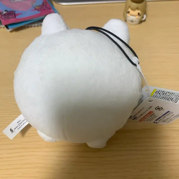 [BUNJANG] Nyanpachi Neko Neko Daizenshuu Otter Otaku Plush Keychain / 냥코대전쟁 오덕 오타쿠 인형 키링