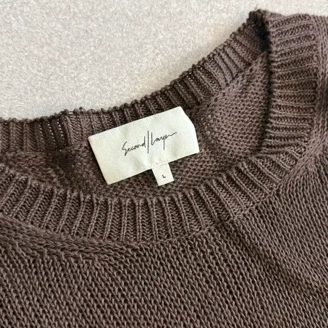 [BUNJANG] Second Layer Knit Pullover / [L] 세컨드레이어 니트 풀오버