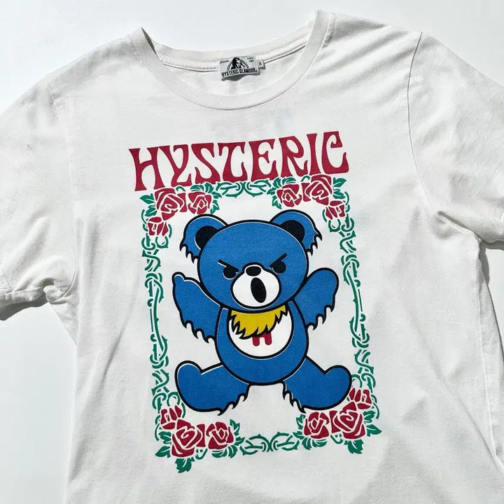 [SOLD OUT] [여S-M] 히스테릭 글래머 퍽베어 반팔 티셔츠