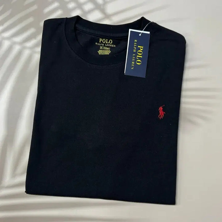 [BUNJANG] Polo Classic Round Short Sleeve T-shirt / (새상품) 폴로 클래식 라운드 반팔티