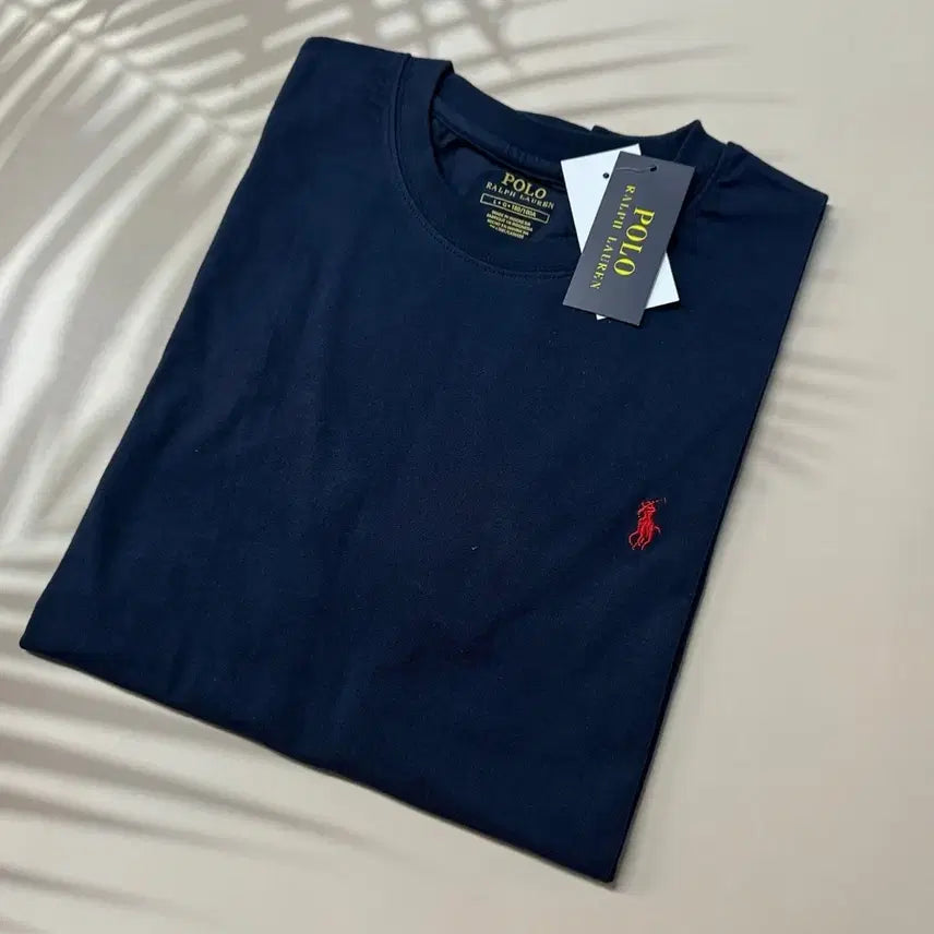 [BUNJANG] Polo Classic Round Short Sleeve T-shirt / (새상품) 폴로 클래식 라운드 반팔티