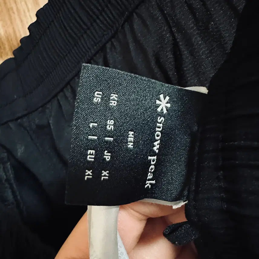 [BUNJANG] Snow Peak Apparel Minute Shorts Black / [스노우피크어패럴] 미닛 쇼츠 Black (S23MMFHP72)