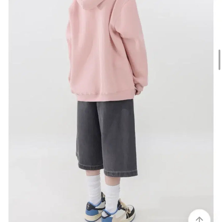 [BUNJANG] Oversized Tie-Dye Pink Zip-Up Hoodie / 오버핏 나염 핑크 후드집업
