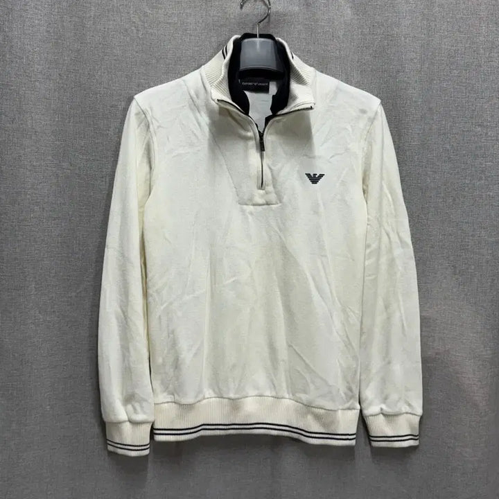 [BUNJANG] Emporio Armani Half-Zip Knit with Collar / [M] 엠포리오 아르마니 카라 하프넥 반집업 니트