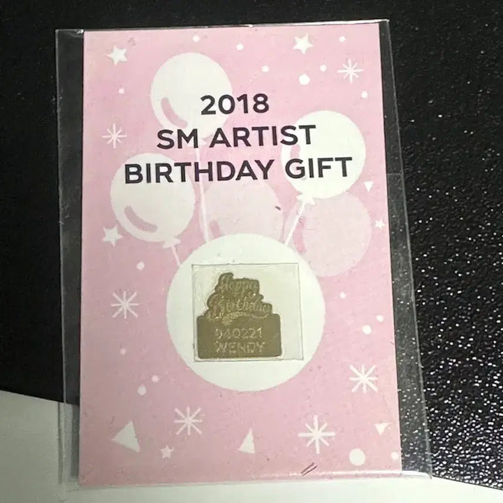 [BUNJANG] Red Velvet Wendy 2018 SM Artist Birthday Gift / 2018 SM Artist Birthday Gift WENDY