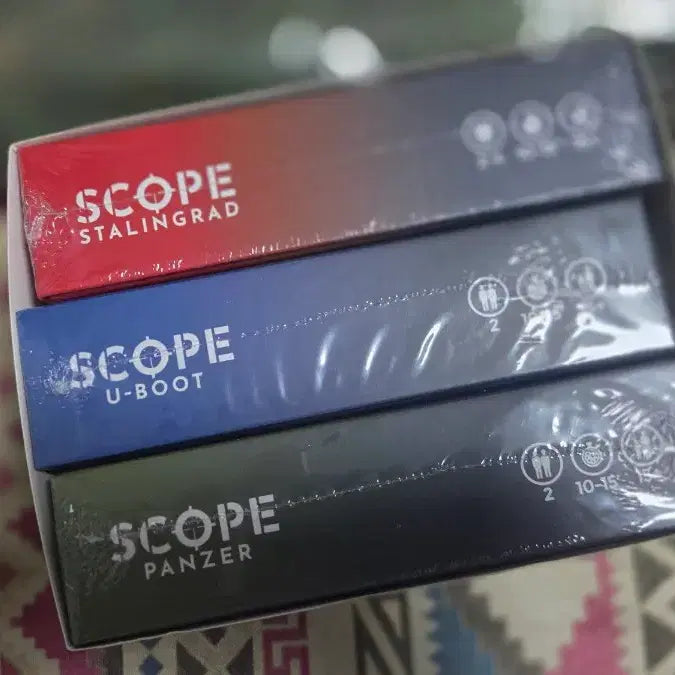 [BUNJANG] Scope Board Game 3-Piece Set / 스코프 보드게임 3종세트+전용매트