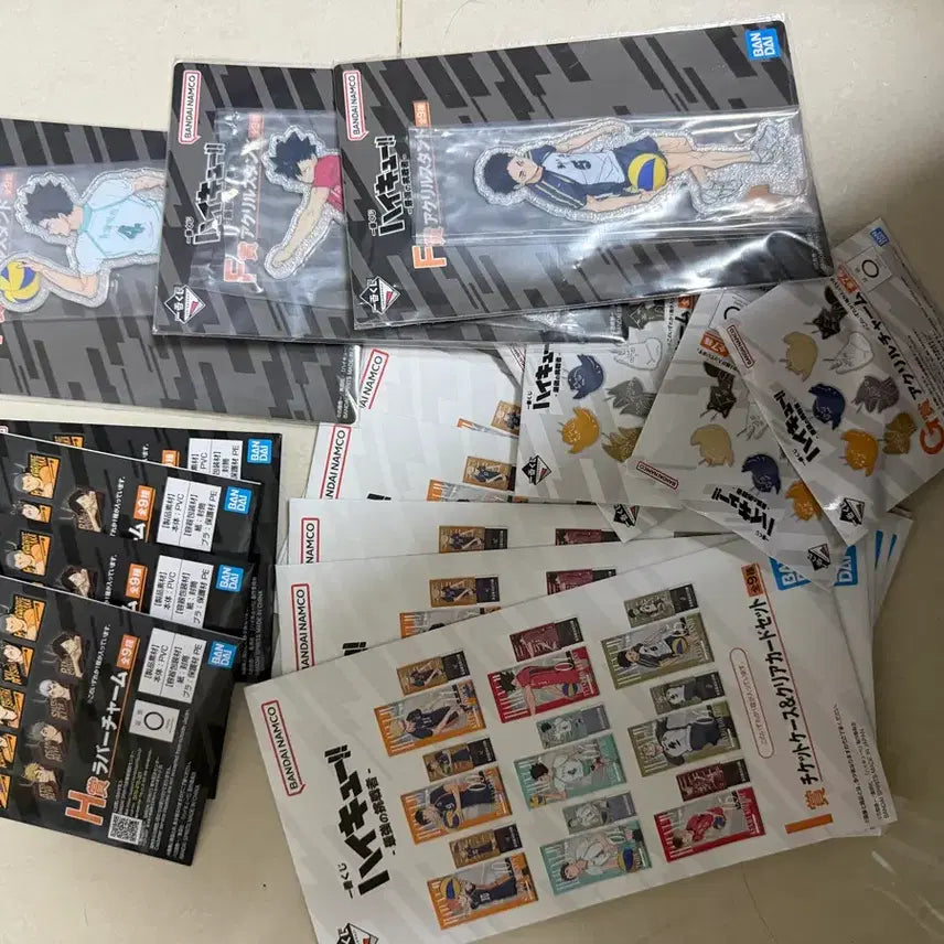 [SOLD OUT] 하이큐 제일복권 라스트원,A상,D상 일괄 하위상 전부포함