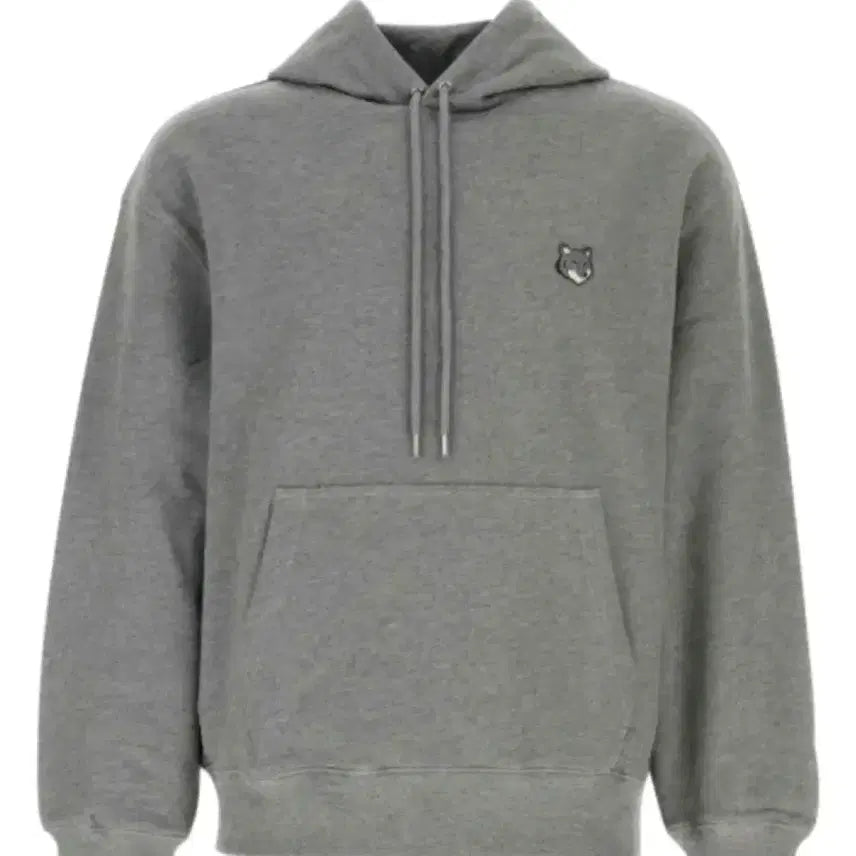 [BUNJANG] Maison Kitsune Fox Patch Hoodie Gray/Black / 특가*메종키츠네 폭스 후드티 그레이/블랙 미개봉 새상품
