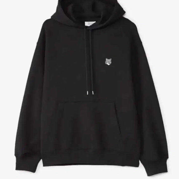 [BUNJANG] Maison Kitsune Fox Patch Hoodie Gray/Black / 특가*메종키츠네 폭스 후드티 그레이/블랙 미개봉 새상품