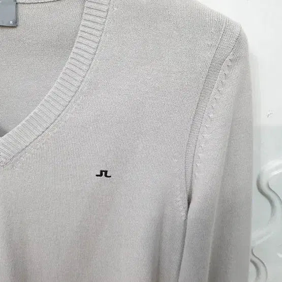[BUNJANG] J.LINDEBERG Cotton Knit Long Sleeve Top (Size 90-95) / 제이린드버그 코튼 니트 긴팔 90-95