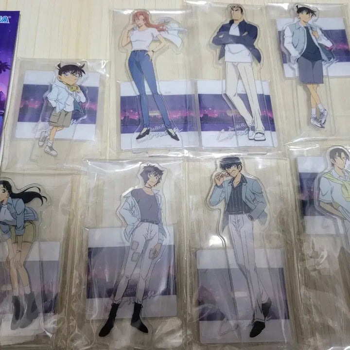 [SOLD OUT] 세가 럭키 쿠지 명탐정 코난 네오시티팝 굿즈 일괄(라스트원+아크릴스텐드)