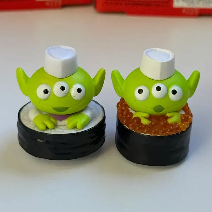 [BUNJANG] Disney Pixar Alien Gachapon Sushi Series Bundle Set / 알린 가챠 초밥 시리즈 일괄