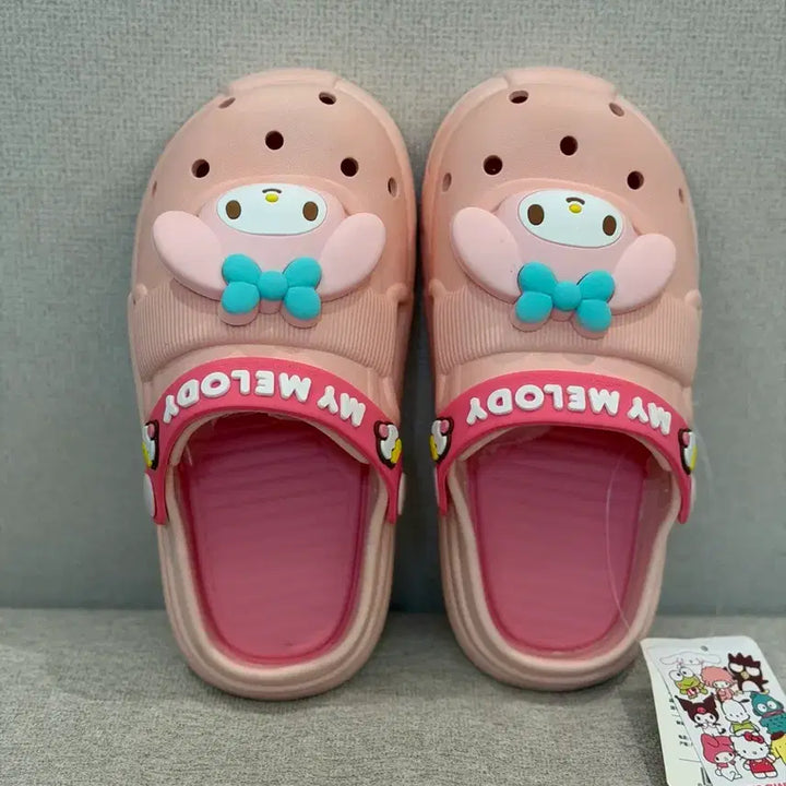 [BUNJANG] Sanrio My Melody Face Slippers (230mm) / 정품 마이멜로디 슬리퍼 새상품