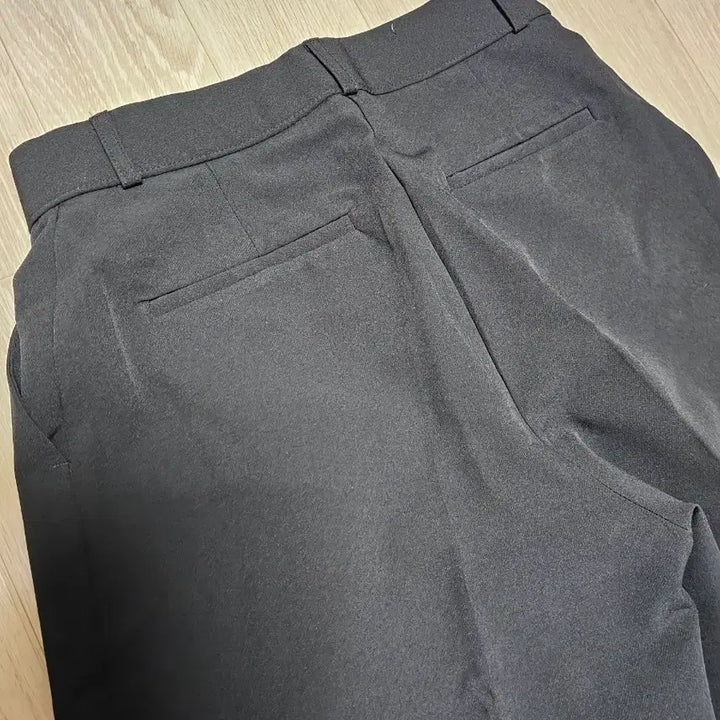 [BUNJANG] Wide Black Slacks / 재질좋은 와이드 슬랙스(택달린새거) 저렴하게