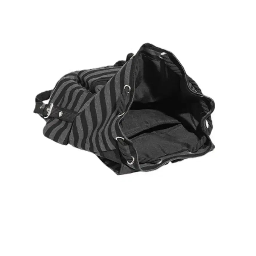 [BUNJANG] Stripe Subculture Backpack Bag / 스트라이프 서브컬처 백팩 가방