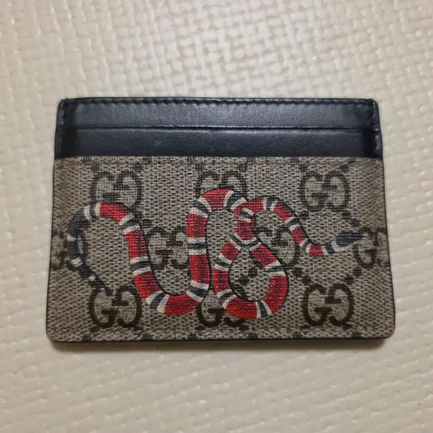 [BUNJANG] Gucci Kingsnake Cardholder Full Set / 구찌 킹스네이크 카드지갑 풀구성