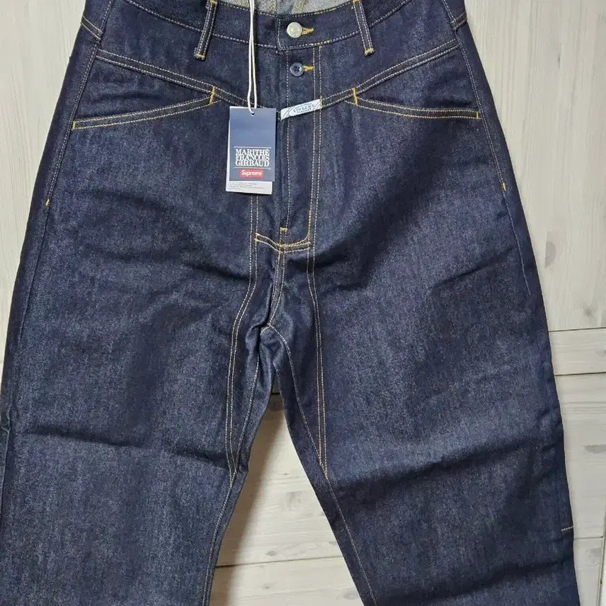 [BUNJANG] Marithe Francois Girbaud x Supreme Denim Pants / 마리떼 프랑소와 저버 x 슈프림 데님 팬츠