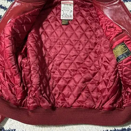 [BUNJANG] AVIREX Icon Leather Varsity Jacket / 아비렉스 가죽자켓 아이콘