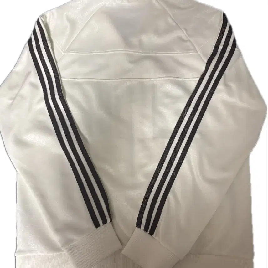 [BUNJANG] Adidas 80s Embossed 3S Track Top - Off White / 아디다스 져지 80s 프리미엄 엠보스드 3S 트랙탑 오프 화이트