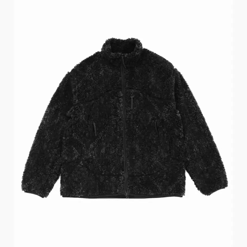 [BUNJANG] Old Joe 21FW Arabesque Pile Zip Fleece Jacket / [40]올드조 21FW 아라베스크 파일 집 후리스 자켓