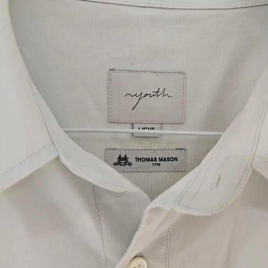 [BUNJANG] Youth Loose Fit Shirt Light Gray L Size / 유스 루즈드셔츠 라이트그레이 l사이즈
