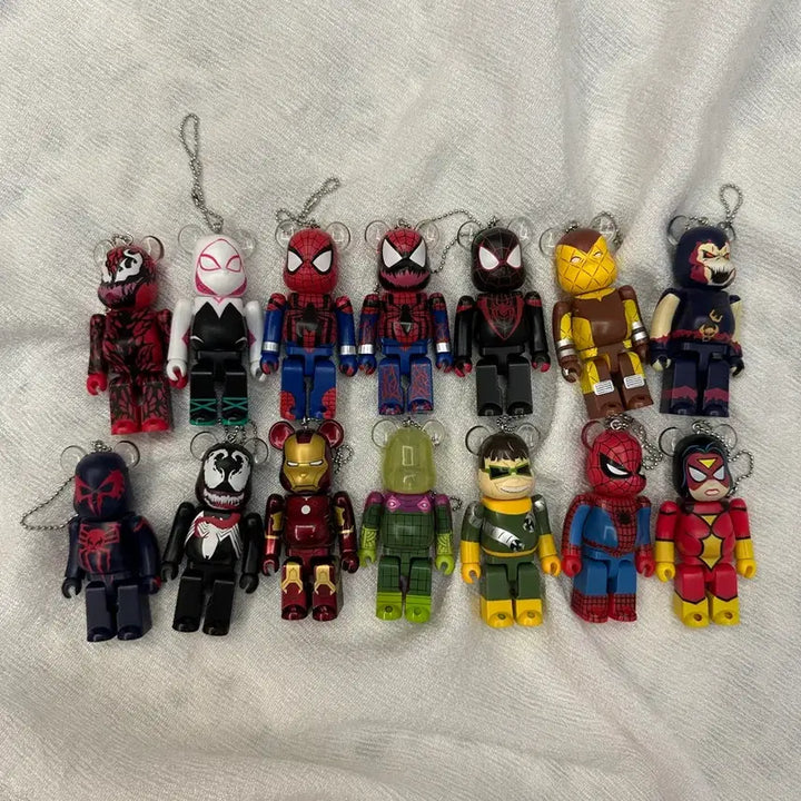 [BUNJANG] Bearbrick Marvel Happy Kuji 100% Bundle Set / 베어브릭 마블 해피쿠지 100% 일괄