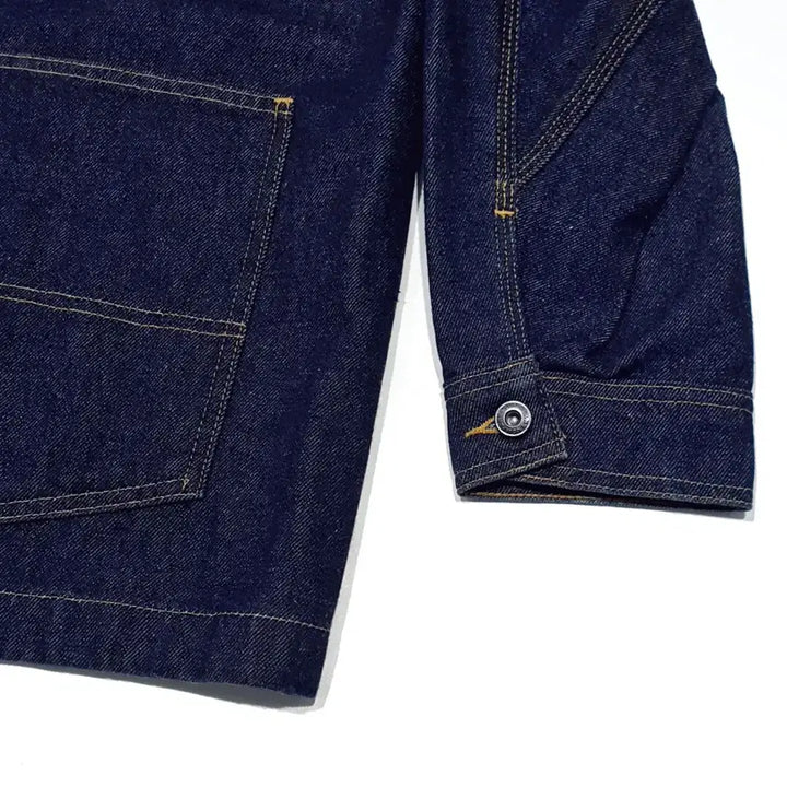 [BUNJANG] Polo Jeans 90s Denim Chore Barn Jacket / 폴로 데님 초어 자켓 반 자켓 90s m (105) polo jeans