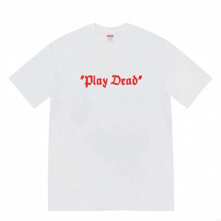 [BUNJANG] Supreme Play Dead T-Shirt XL / 슈프림 플레이 데드 반팔 티셔츠 XL사이즈