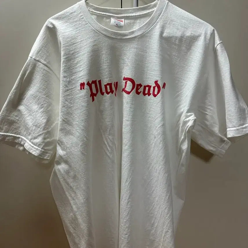 [BUNJANG] Supreme Play Dead T-Shirt XL / 슈프림 플레이 데드 반팔 티셔츠 XL사이즈