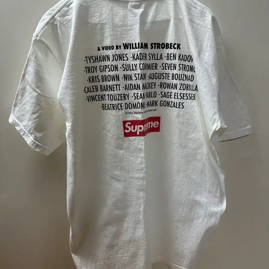 [BUNJANG] Supreme Play Dead T-Shirt XL / 슈프림 플레이 데드 반팔 티셔츠 XL사이즈