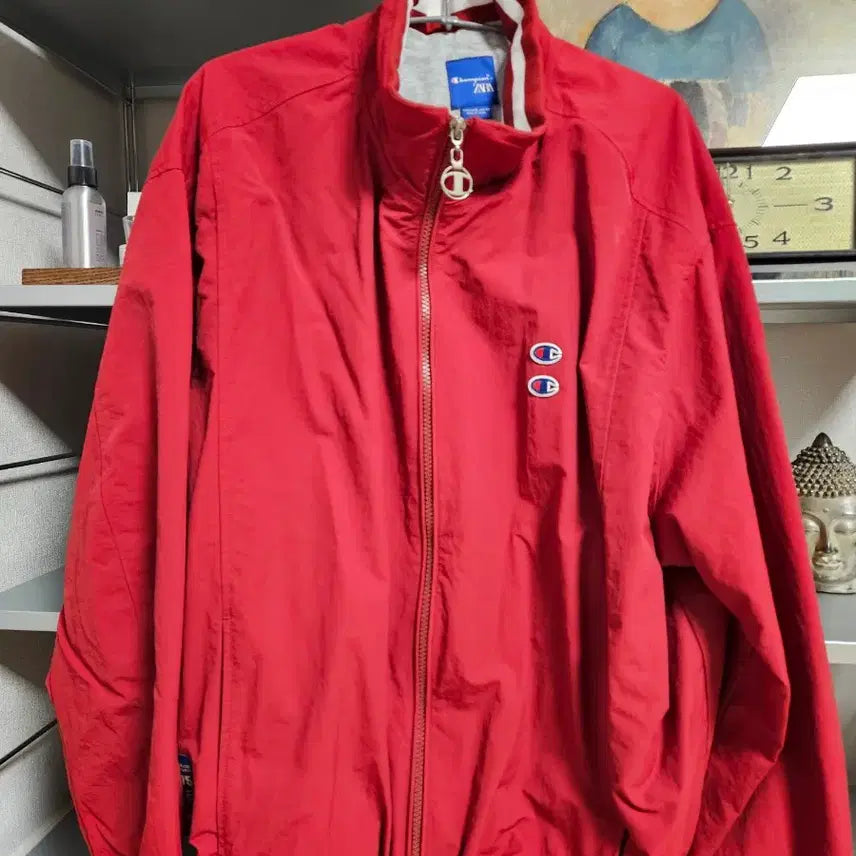 [SOLD OUT] 새상품 자라 챔피온 테크니컬 패치 자켓 xl사이즈