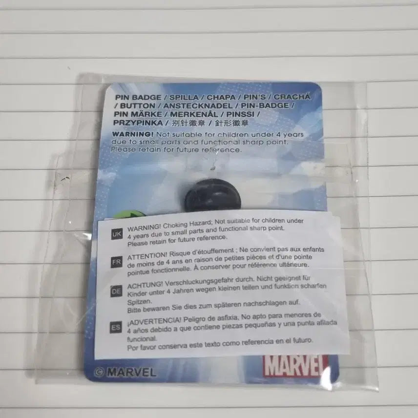 [BUNJANG] Marvel Avengers Pin Badge (New) / 마블 어벤져스 핀뱃지 새상품
