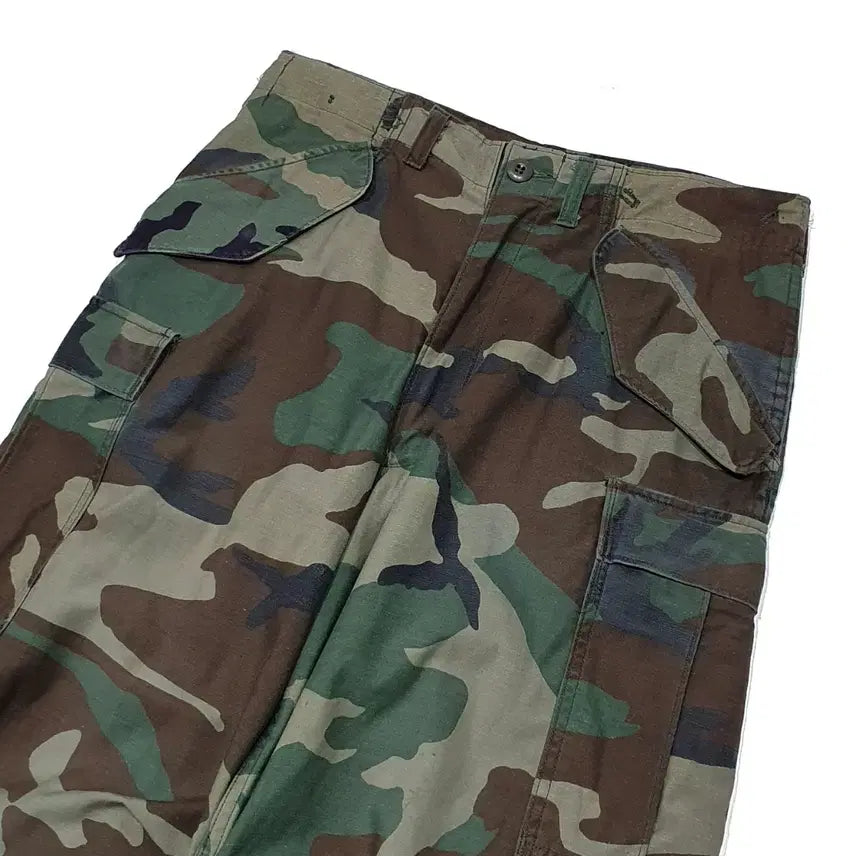 [BUNJANG] US Army M65 Woodland Camo Cargo Pants / 오리지널 미군 m65 팬츠 우드랜드 카모 S/R (28~32)