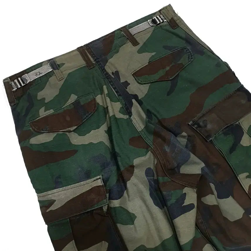 [BUNJANG] US Army M65 Woodland Camo Cargo Pants / 오리지널 미군 m65 팬츠 우드랜드 카모 S/R (28~32)