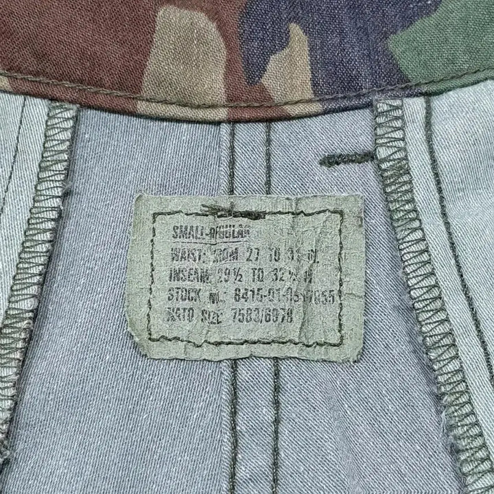 [BUNJANG] US Army M65 Woodland Camo Cargo Pants / 오리지널 미군 m65 팬츠 우드랜드 카모 S/R (28~32)