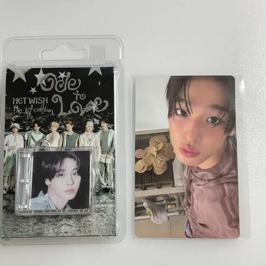 [SOLD OUT] 엔시티 위시 리쿠 스미니 럭드 포카 양도 오드투러브 분철 교환 팝업 특전