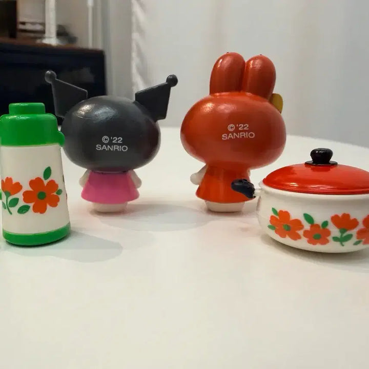 [BUNJANG] Sanrio Retro Room Kitchen Series 2 Set (Kuromi/My Melody) / 산리오 레트로룸 주방시리즈 2종세트(쿠로미/마이멜로디)