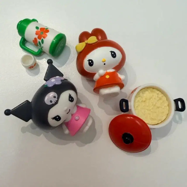 [BUNJANG] Sanrio Retro Room Kitchen Series 2 Set (Kuromi/My Melody) / 산리오 레트로룸 주방시리즈 2종세트(쿠로미/마이멜로디)