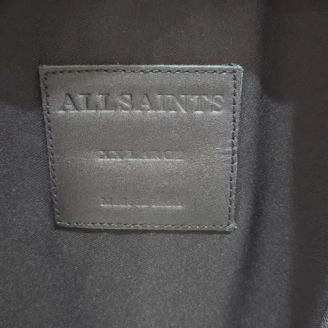 [BUNJANG] AllSaints Milo Leather Jacket XXL / 올세인츠 밀로 가죽 자켓 XXL