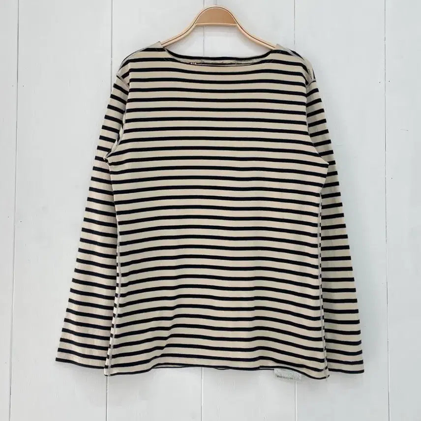 [BUNJANG] HomeGrown Supply &amp; Co. Stripe Long Sleeve T-Shirt / 홈그로운 서플라이 스트라이프 티셔츠