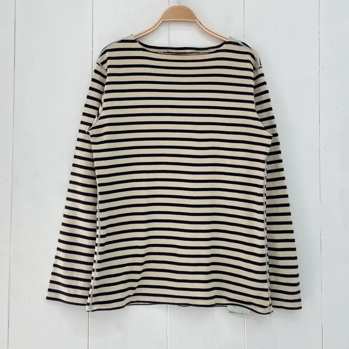 [BUNJANG] HomeGrown Supply &amp; Co. Stripe Long Sleeve T-Shirt / 홈그로운 서플라이 스트라이프 티셔츠