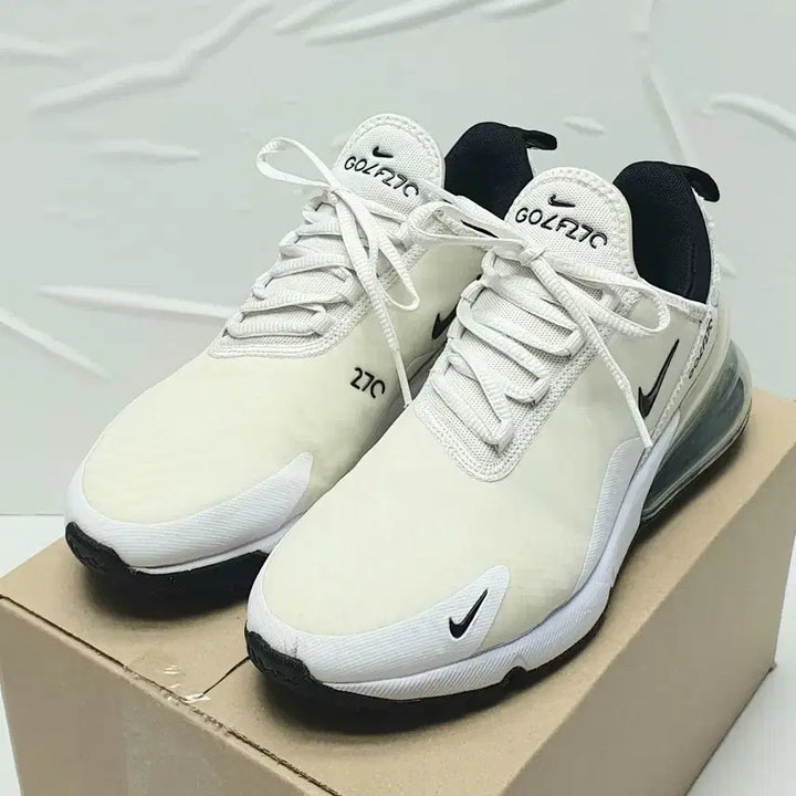 [SOLD OUT] 나이키 에어맥스 270 골프 화이트 블랙 235