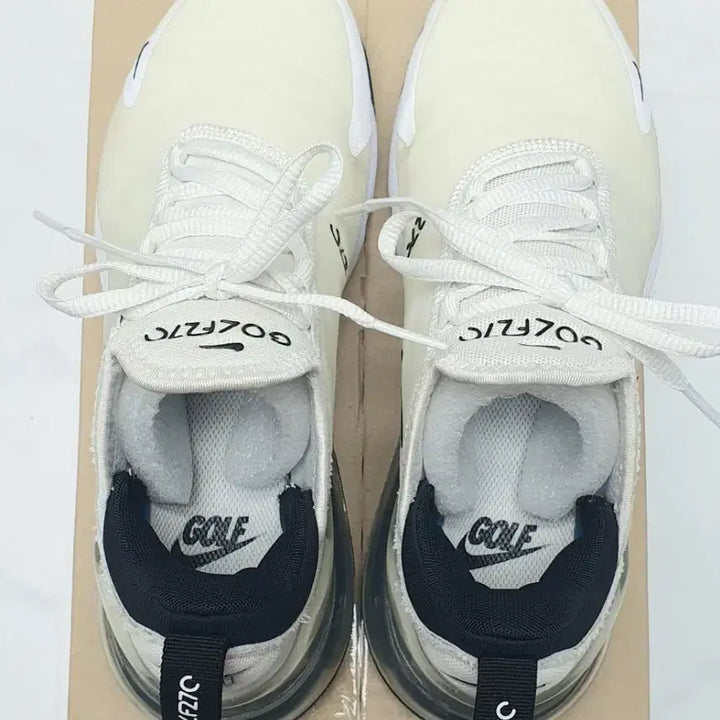 [SOLD OUT] 나이키 에어맥스 270 골프 화이트 블랙 235