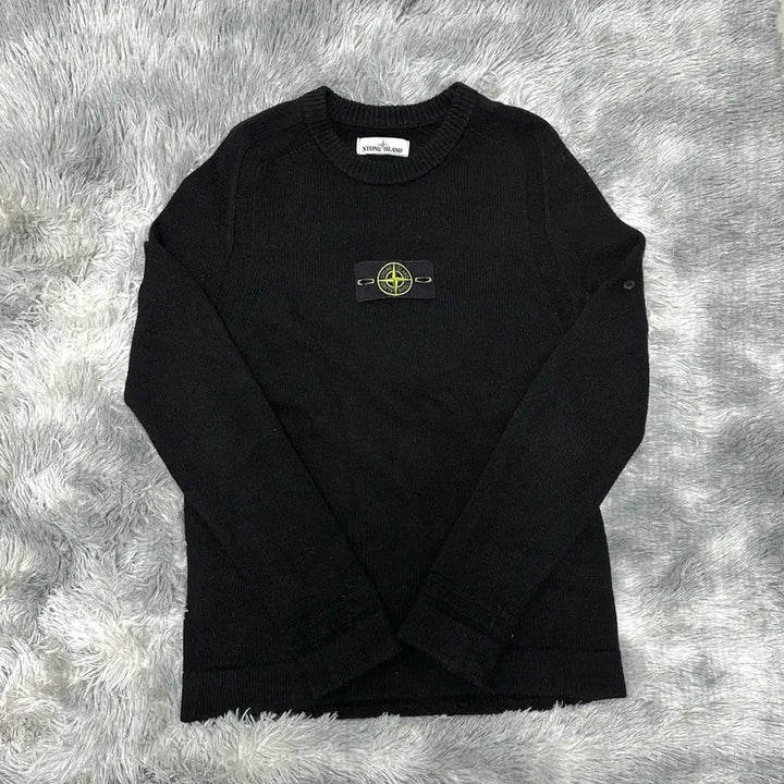 [BUNJANG] Stone Island Wool Knit Sweater / [A+/정품] 스톤아일랜드 니트