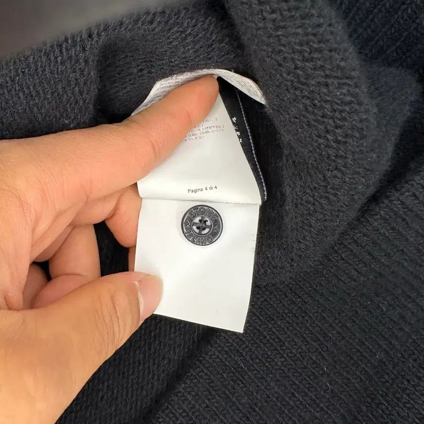 [BUNJANG] Stone Island Wool Knit Sweater / [A+/정품] 스톤아일랜드 니트